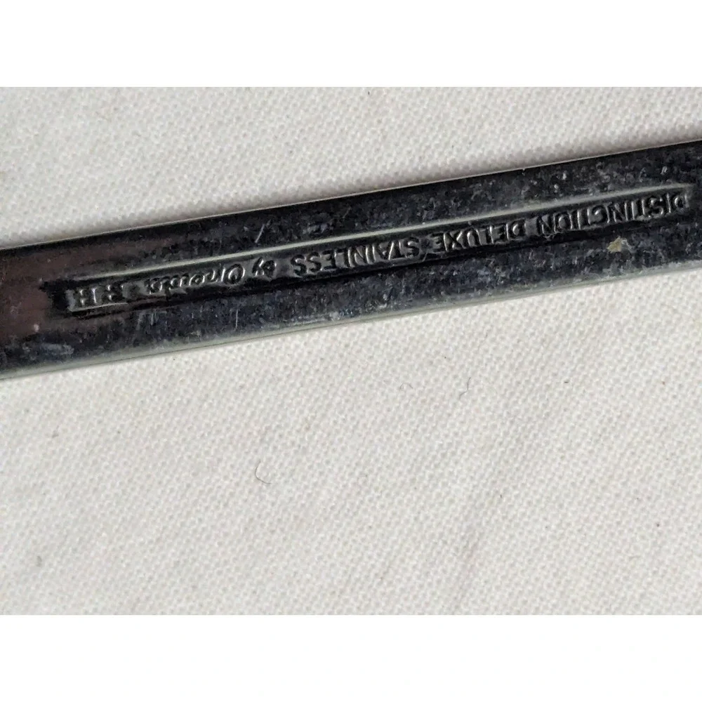 10 lot vintage Distinction Deluxe Stainless‎ Onieda HH spoon knife fork soup tea